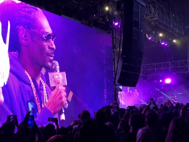 Snoop Dogg Rocks the Stage at the 2016 EDC Festival