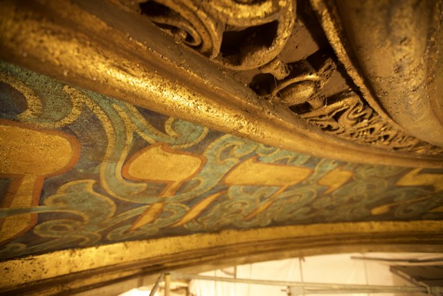 Gilded Crypt Ceiling