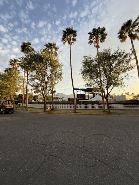Tranquil Evening at Empire Polo Club