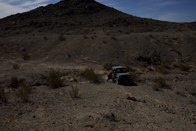 Jeepin' Through the Desert