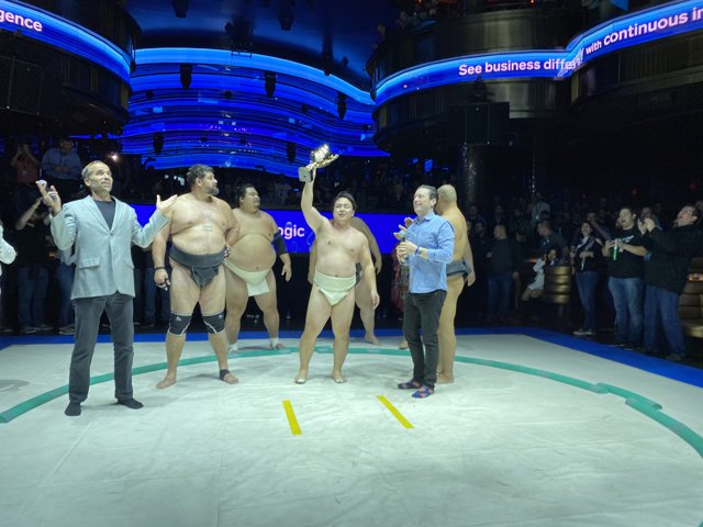 Clash of the Titans: Kotozakura Masakatsu Dominates Sumo Wrestling Tournament at Caesars Palace