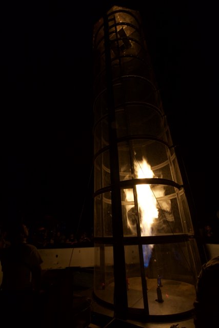 Towering Flames at Cochella
