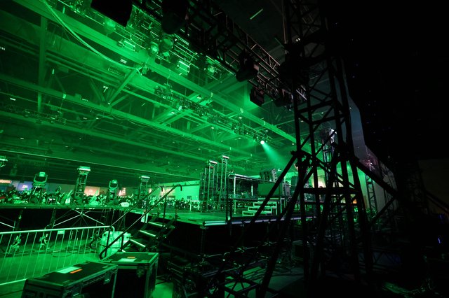 Green-Bathed Stage Ready for Wobbleland 2026