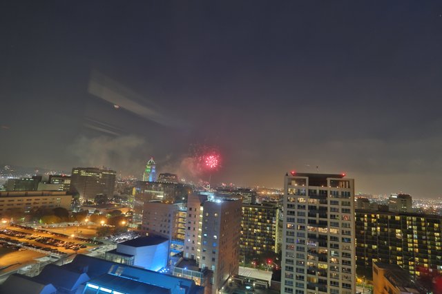 Fourth of July Fireworks Light Up the Metropolis