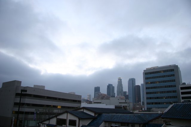 Cloudy Skyline in Metropolis
