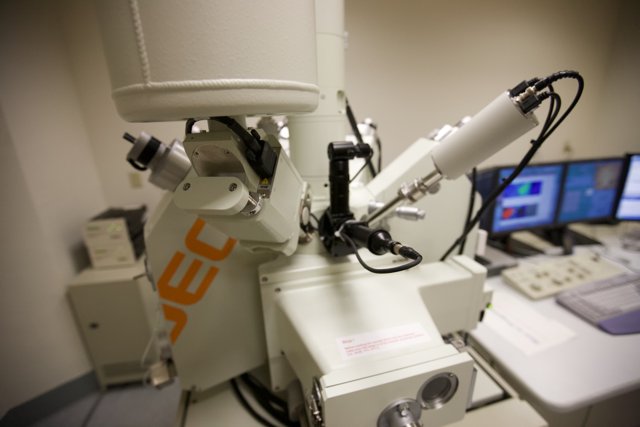 Advanced Microscope in Laboratory