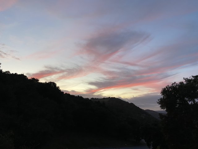 A Majestic Sunset over Carmel Valley