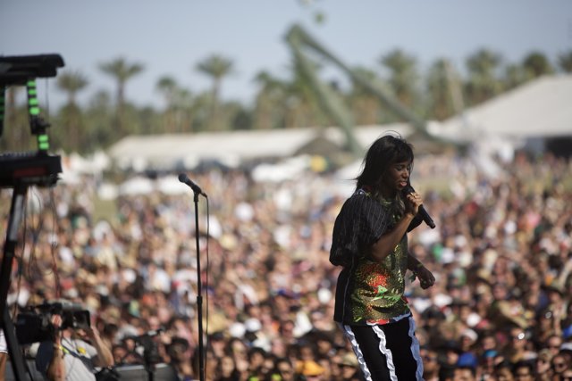 Santigold Rocks the Crowd at Coachella