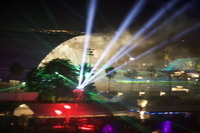 Illuminating the Night: Coachella Stage Lights