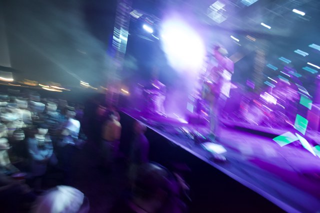 Blurry Performance Under the Club Lights