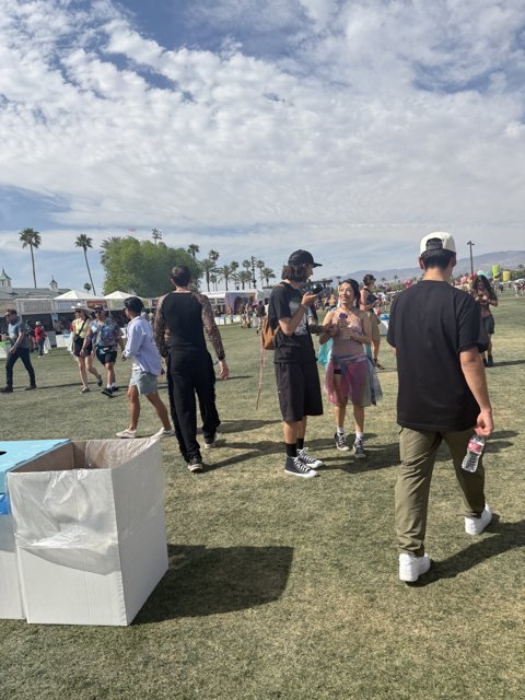 Strolling Through the Festival