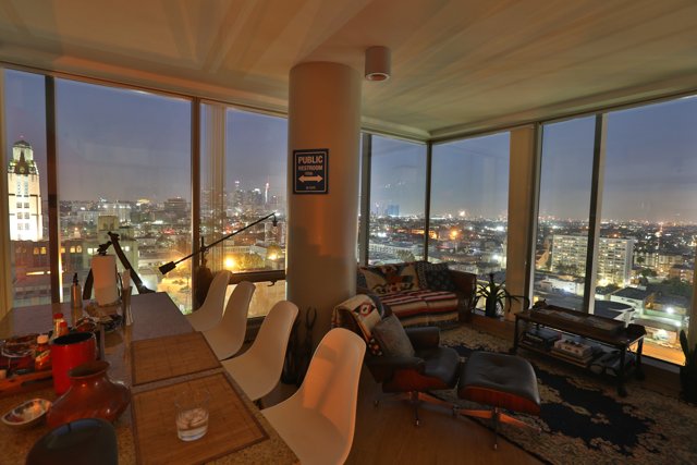 Penthouse View of Los Angeles