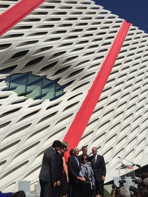 Grand Opening of The Broad Office Building