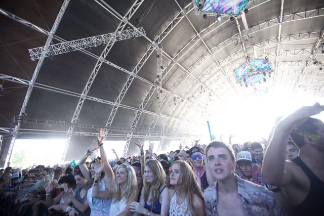 Hands in the Air at Coachella