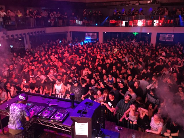 Nightclub Crowd in LA