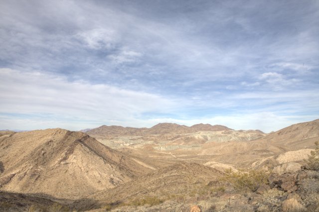Majestic View of the Desert Mountains