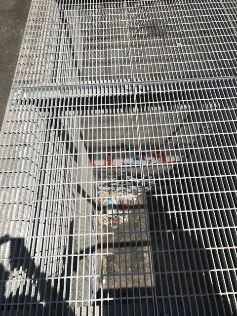 Imprisoned on the Grate