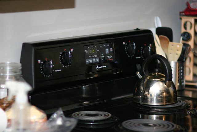 Boiling Water on the Black Stove