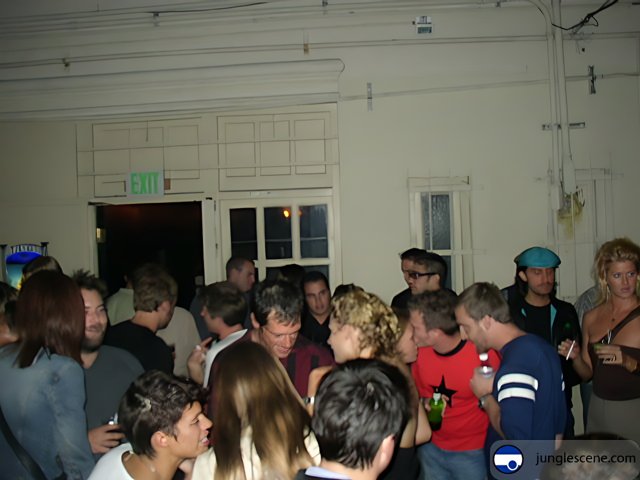 Partygoers at a Nightclub