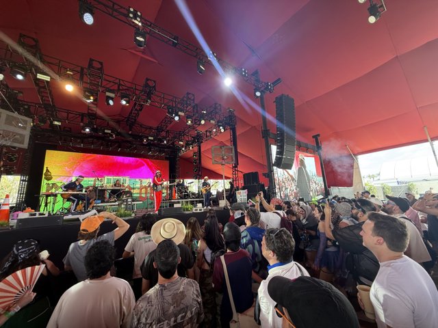 Energized Atmosphere Under the Big Tent