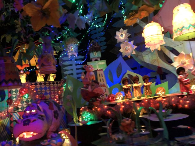 Festive Lights at Disneyland