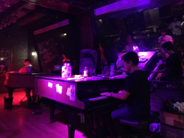 Piano Man in the Nightclub