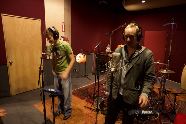 Rocking the Recording Studio