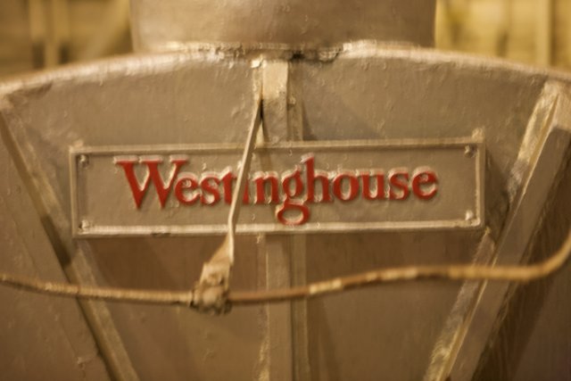 The Iconic Westinghouse Sign in the Lobby