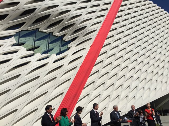 Ribbon Cutting Ceremony at The Broad Building