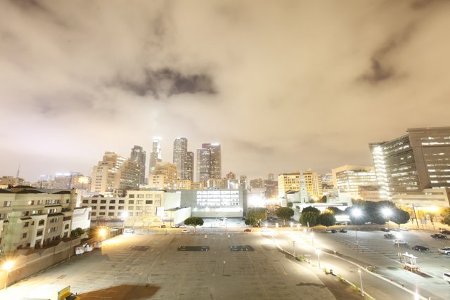 Urban Metropolis at Night