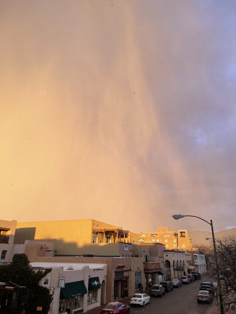 Stormy Skies of Santa Fe