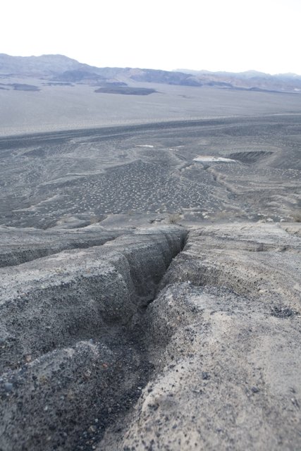 Majestic Rock Plateau in Death Valley
