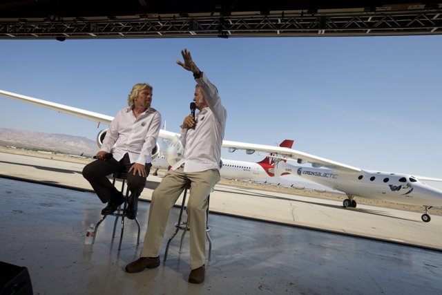 Branson Ventures into the Sky
