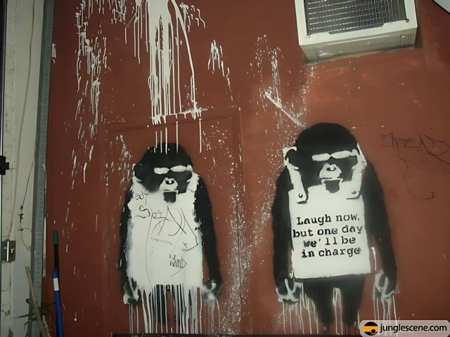 Monkey Graffiti