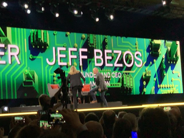 Jeff Bezos Rocks the Crowd at Amazon Conference