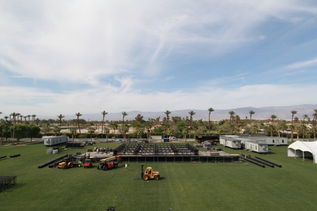The Great Coachella Stage on the Green Field