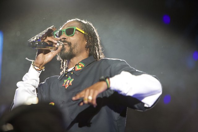 Snoop Dogg Rocks the Stage at iHeart Radio Music Festival
