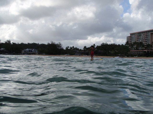 Surfing in the Cloudy Ocean