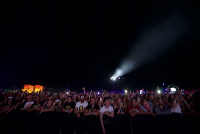 Lit Up and Lively Crowd at Coachella 2016