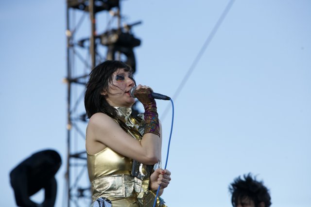 Karen Lee Orzolek Performing at Coachella 2009
