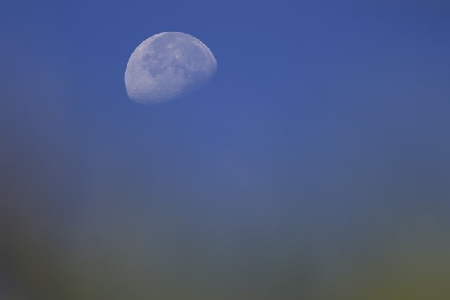 Lunar Glow Over Carmel Valley
