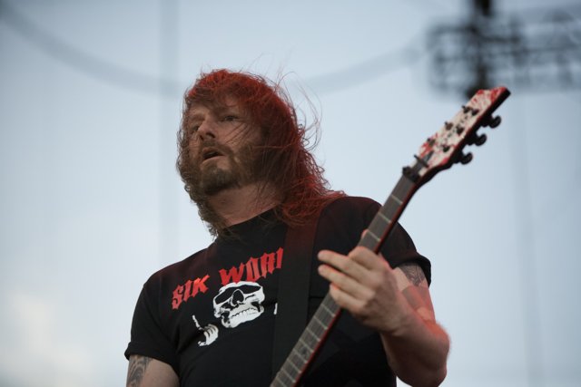 Gary Holt Jamming to his Guitar