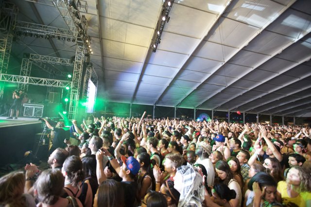 Green Lights and a Thrilling Crowd at Coachella