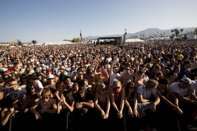 2008 Coachella Music Festival Crowd