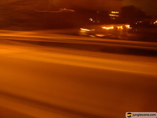 Night Drive on the Freeway