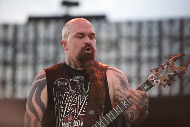 Kerry King Shreds at Big Four Festival