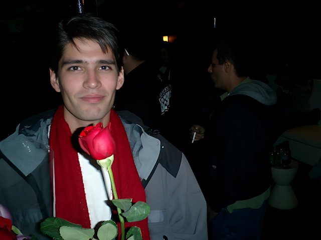 A Man and His Rose