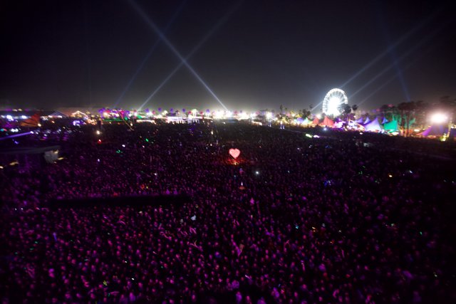 Bright Lights, Big Crowd at Coachella