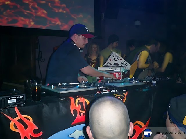 Mix Master Mike at the Night Club