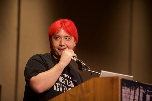Redheaded Speaker at Defcon 17